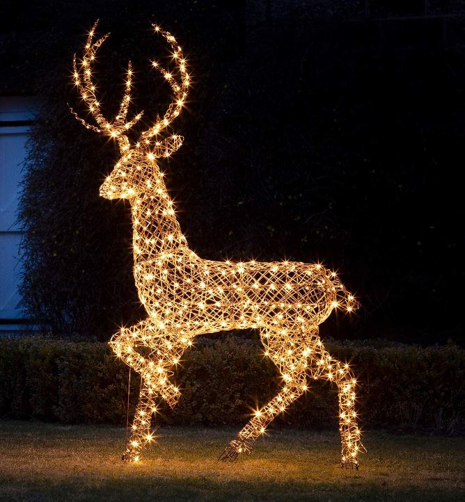 Noleggio Renna luminosa h180cm a Milano